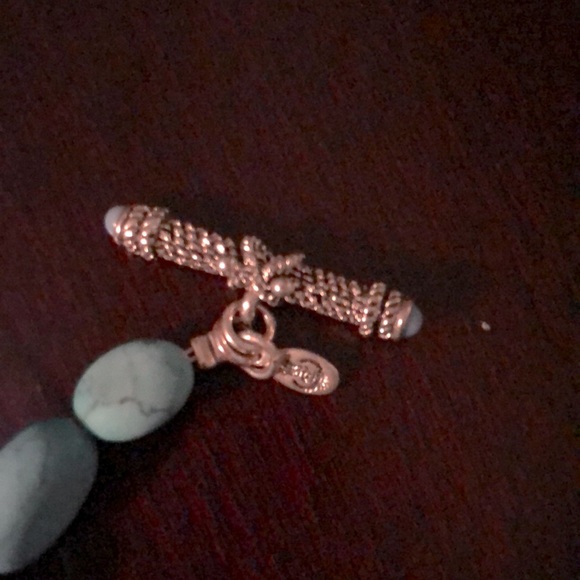 Turquoise necklace and bracelet set - Picture 5 of 12